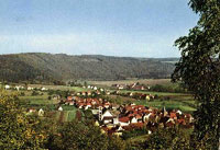 Campen in der Nähe von Gräfendorf